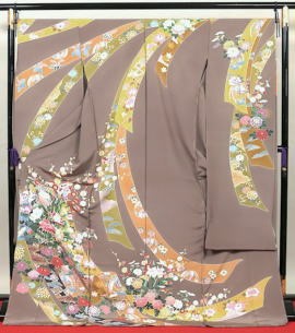 正絹手描き友禅振袖【FRO-2025】|高級振袖販売・レンタル|大阪都島、日産呉服・和田甚 正絹手描き友禅振袖【FRO-2025】|高級振袖販売・レンタル|大阪都島、日産呉服・和田甚