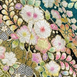 正絹最高級、翠山工房謹製振袖：オーダーレンタル【FUN-2012】高級呉服の「大阪・日産呉服」