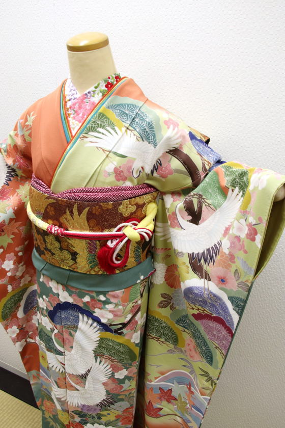田村哲彦作、正絹手描き最高級振袖・Sサイズ|振袖レンタル|大阪都島、日産呉服・和田甚 田村哲彦作、正絹手描き最高級振袖・Sサイズ|振袖レンタル|大阪都島、日産呉服・和田甚