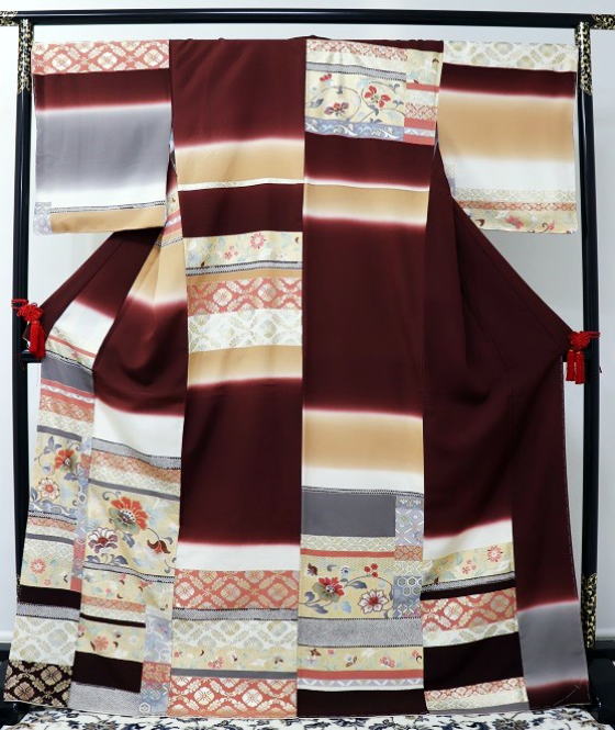 最高級、吉澤友禅手描き訪問着【HR-040】レンタルキモノ|大阪、日産呉服・都島店
