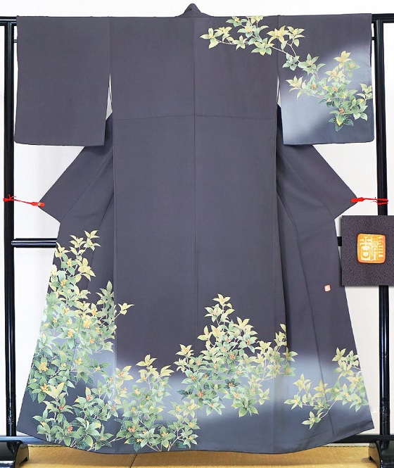 正絹最高級手描き京友禅:hr-042|レンタルキモノ|大阪、日産呉服・都島店 正絹最高級手描き京友禅:hr-042|レンタルキモノ|大阪、日産呉服・都島店