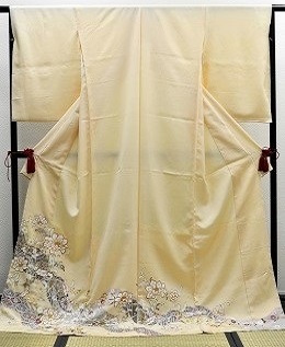 正絹最新柄、京友禅色留袖|irtN-006|レンタル大阪 正絹最新柄、京友禅色留袖|irtN-006|レンタル大阪