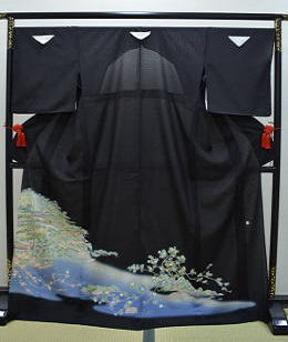 正絹絽(夏用)、内と良黒留袖|:rtr-001|レンタル大阪 正絹絽(夏用)、内と良黒留袖|rtr-001|レンタル大阪