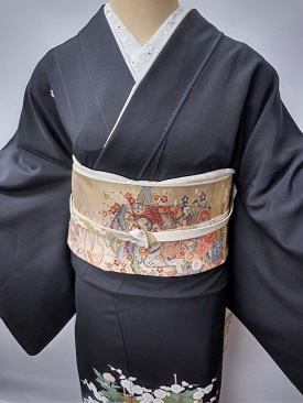 正絹京友禅本加工留袖【tr-101】着物レンタル|大阪都島、日産呉服・和田甚