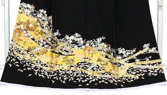 正絹最高級、金彩黒留袖|キモノレンタル|大阪都島、日産呉服・和田甚 正絹最高級、金彩黒留袖|キモノレンタル|大阪都島、日産呉服・和田甚
