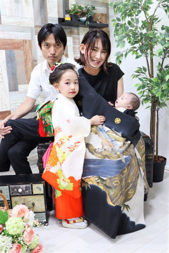 七五三・お宮参り写真好評受付中!!|レンタルキモノ|大阪都島、フォトスタジオ・和田甚