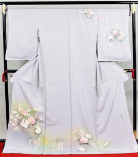京友禅巨匠、二代目松井青々・訪問着:ho-2002|高級呉服ネットショップ・キモノ粋人|大阪、日産呉服・和田甚 京友禅巨匠、二代目松井青々・訪問着:ho-2002|高級呉服ネットショップ・キモノ粋人|大阪、日産呉服・和田甚