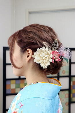 和専門美容室|着付け・ヘアー・メイク・写真撮影|大阪都島、着付け処・和田甚
